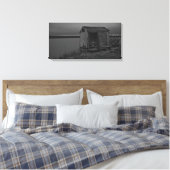 Scott's Bay Shack Wrapped Canvas Leinwanddruck (Insitu (Schlafzimmer))