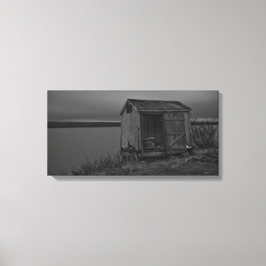 Scott's Bay Shack Wrapped Canvas Leinwanddruck (Vorderseite)