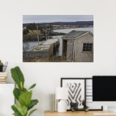 Scott's Bay Wharf-Kunstdrucke Poster (Heimbüro)