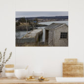 Scott's Bay Wharf-Kunstdrucke Poster (Küche)