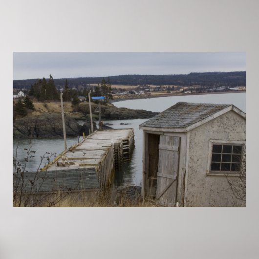 Scott's Bay Wharf-Kunstdrucke Poster (Vorne)