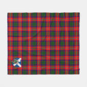 Scotts Belshes Tartan Kariert Fleecedecke (Vorderseite (Horizontal))