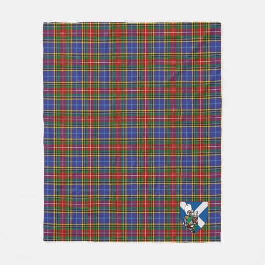 Scotts Bethune Tartan Kariert Fleecedecke (Vorderseite)