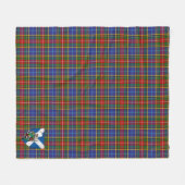 Scotts Bethune Tartan Kariert Fleecedecke (Vorderseite (Horizontal))