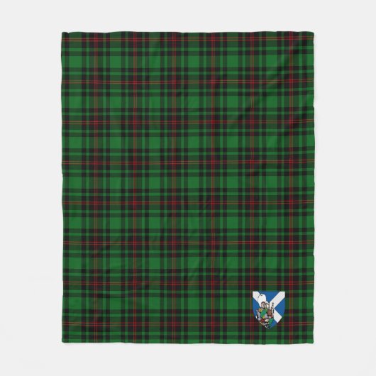 Scotts Beveridge Tartan Kariert Fleecedecke (Vorderseite)