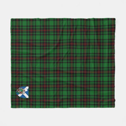Scotts Beveridge Tartan Kariert Fleecedecke (Vorderseite (Horizontal))