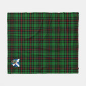 Scotts Beveridge Tartan Karo Fleecedecke (Vorderseite (Horizontal))