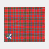 Scotts Binning Tartan Kariert Fleecedecke (Vorderseite (Horizontal))