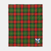 Scotts Blackstock Tartan Kariert Fleecedecke (Vorderseite)