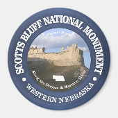 Scotts Bluff National Monument Magnet (Vorne)