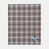 Scotts Borthwick Tartan Kariert Fleecedecke (Vorderseite)