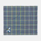 Scotts Boswell Tartan Kariert Fleecedecke (Vorderseite (Horizontal))