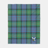 Scotts Bowie Ancient Tartan Kariert Fleecedecke (Vorderseite)