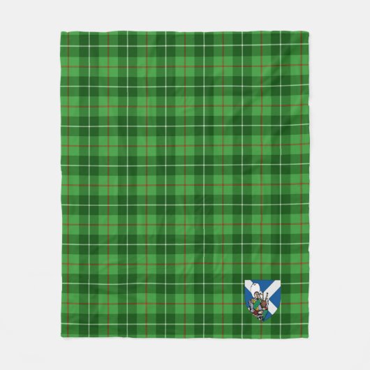 Scotts Boyle Tartan Kariert Fleecedecke (Vorderseite)