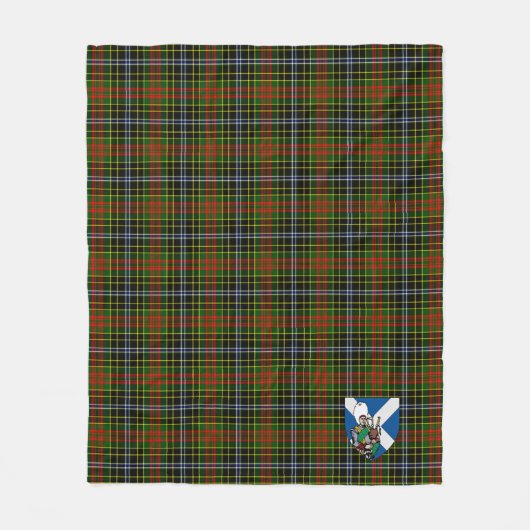 Scotts Boyle Tartan Kariert Fleecedecke (Vorderseite)