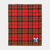 Scotts Brodie Modern Tartan Kariert Fleecedecke (Vorderseite)