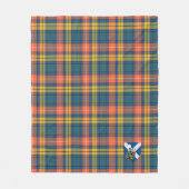 Scotts Buchanan Ancient Tartan Kariert Fleecedecke (Vorderseite)