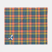 Scotts Buchanan Ancient Tartan Kariert Fleecedecke (Vorderseite (Horizontal))