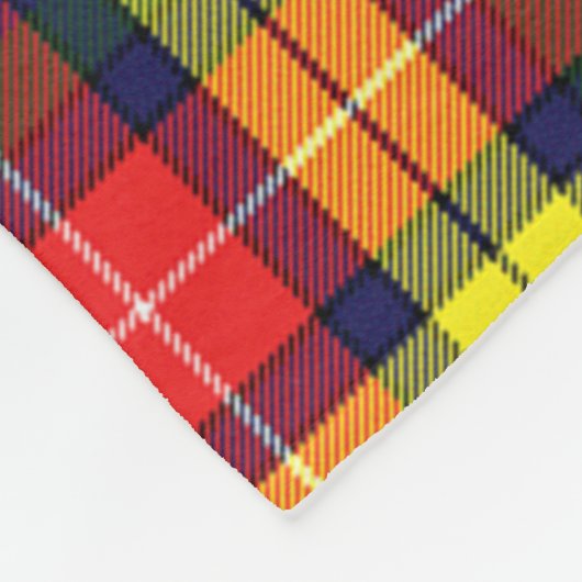 Scotts Buchanan ModernTartan Kariert Fleecedecke (Ecke)