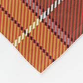 Scotts Buchanan Old Set WeatheredTartan Kariert Fleecedecke (Ecke)
