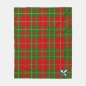 Scotts Burnett Ancient Tartan Kariert Fleecedecke (Vorderseite)