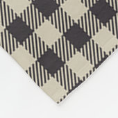Scotts Burns Karo Tartan Kariert Fleecedecke (Ecke)
