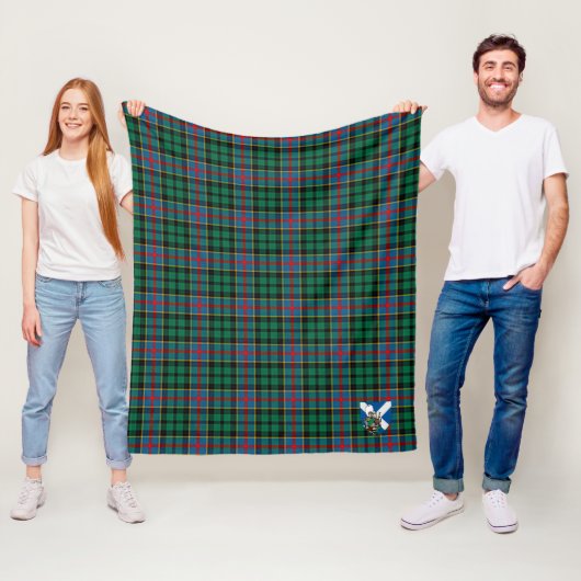 Scotts Byres Tartan Kariert Fleecedecke (Beispiel)