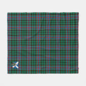 Scotts Byres Tartan Kariert Fleecedecke (Vorderseite (Horizontal))