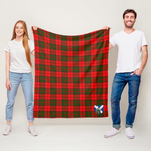 Scotts Cairns Tartan Kariert Fleecedecke (Beispiel)