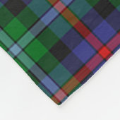 Scotts Calder Tartan Kariert Fleecedecke (Ecke)