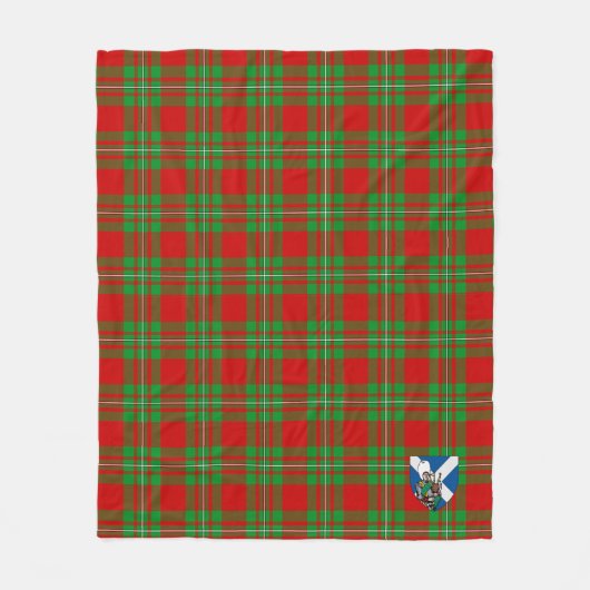 Scotts Callander Tartan Kariert Fleecedecke (Vorderseite)