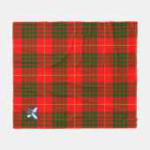 Scotts Cameron Modern Tartan Kariert Fleecedecke (Vorderseite (Horizontal))