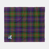 Scotts Cameron von Erracht Modern Tartan Kariert Fleecedecke (Vorderseite (Horizontal))
