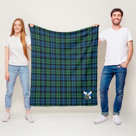 Scotts Campbell Ancient Tartan Kariert Fleecedecke (Beispiel)