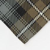 Scotts Campbell Argyll Weathered Tartan Kariert Fleecedecke (Ecke)
