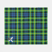 Scotts Campbell of Breadalbane Ancient Tartan Plai Fleecedecke (Vorderseite (Horizontal))