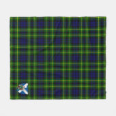Scotts Campbell of Breadalbane Moderner Tartan Kar Fleecedecke (Vorderseite (Horizontal))