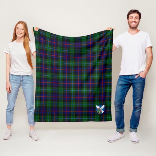 Scotts Campbell von Cawdor Modern Tartan Kariert Fleecedecke (Beispiel)