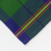 Scotts Carmichael Modern Tartan Kariert Fleecedecke (Ecke)