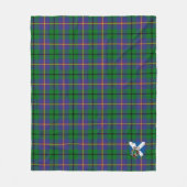 Scotts Carmichael Tartan Kariert Fleecedecke (Vorderseite)