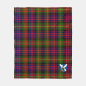 Scotts Carnegie Modern Tartan Kariert Fleecedecke (Vorderseite)