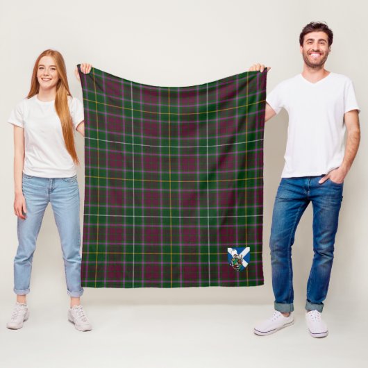 Scotts Carruthers Tartan Kariert Fleecedecke (Beispiel)