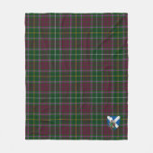 Scotts Carruthers Tartan Kariert Fleecedecke (Vorderseite)