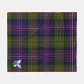 Scotts Chalmers Tartan Kariert Fleecedecke (Vorderseite (Horizontal))