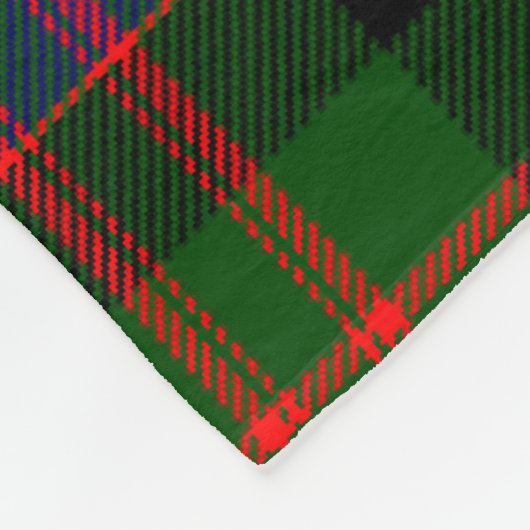 Scotts Chalmers Tartan Kariert Fleecedecke (Ecke)