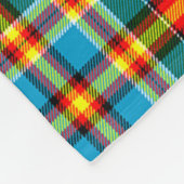 Scotts Chattan Modern Tartan Kariert Fleecedecke (Ecke)
