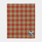 Scotts Chattan Tartan Kariert Fleecedecke (Vorderseite)