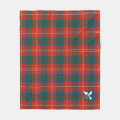 Scotts Chisholm Ancient Tartan Kariert Fleecedecke (Vorderseite)