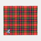 Scotts Christie Tartan Kariert Fleecedecke (Vorderseite (Horizontal))