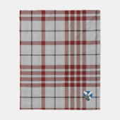 Scotts Clayton Tartan Kariert Fleecedecke (Vorderseite)